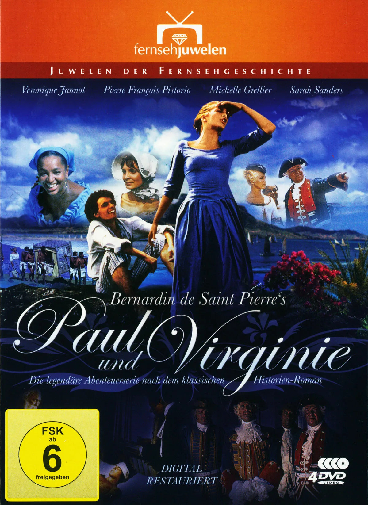 Paul und Virginie - Die kompl. Serie  [4 DVDs] - DVD