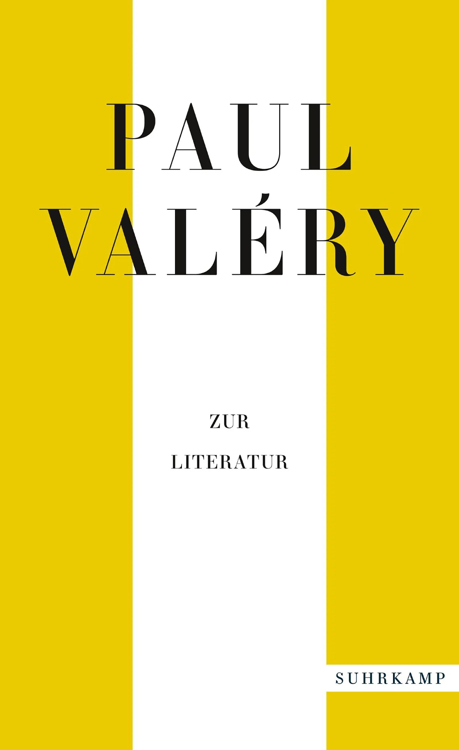 Cover: Paul Valéry: Zur Literatur (E-Book)