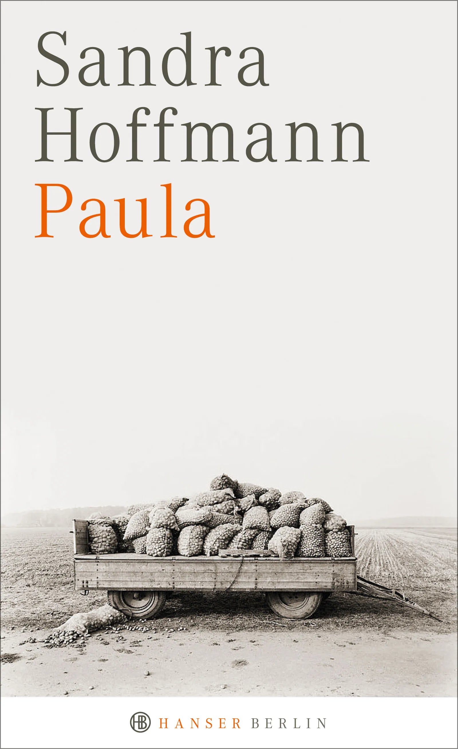 Buchcover von 'Paula' - Gebundene Ausgabe von Sandra Hoffmann