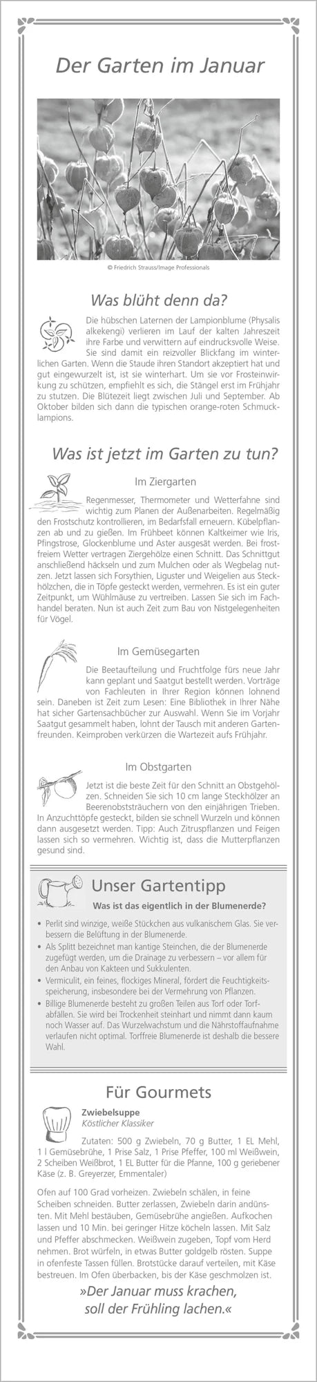 Paules Gartenplaner 2027 – Ansicht