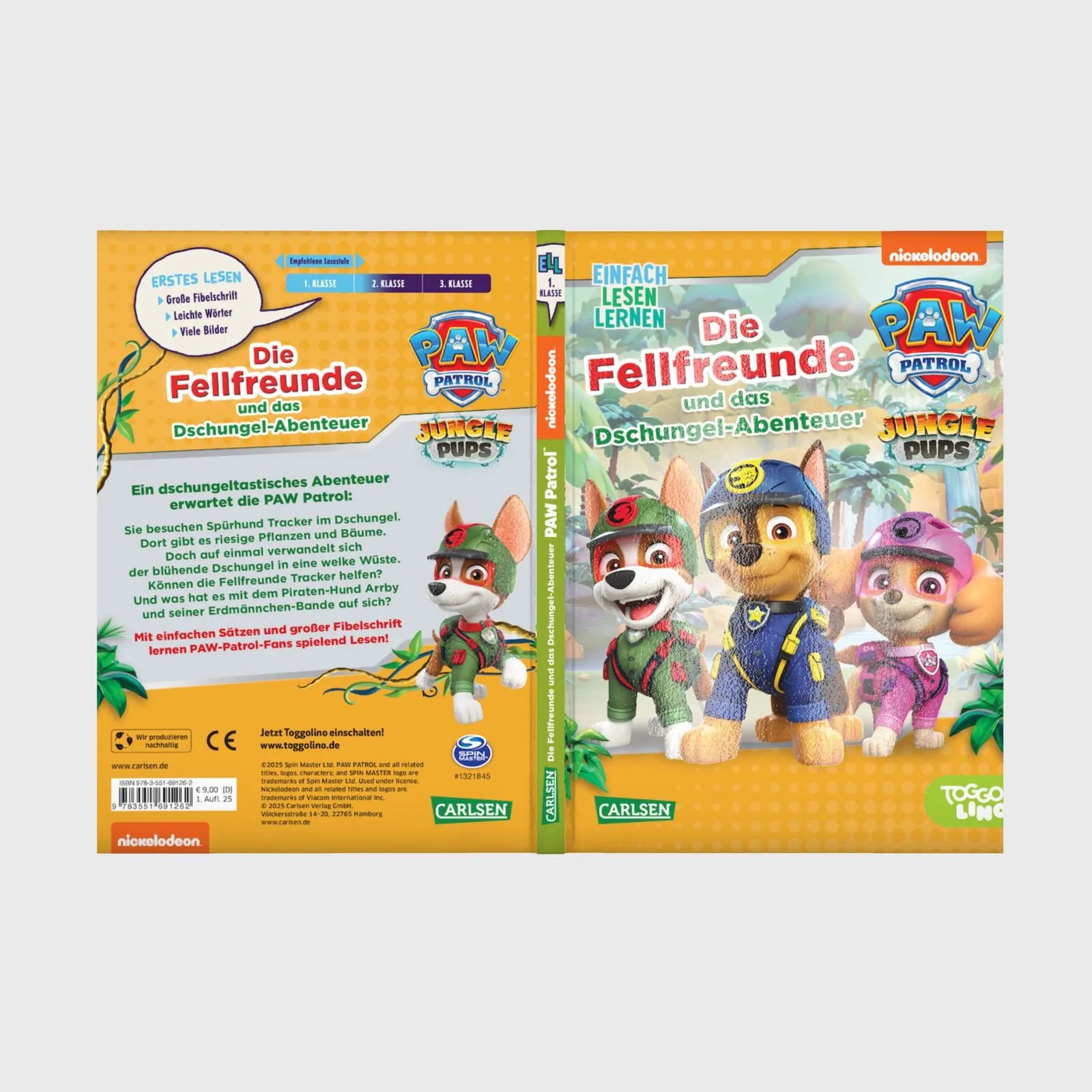 Abbildung von 'PAW Patrol Erstlesebuch: Die Fellfreunde und das Dschungel-Abenteuer'