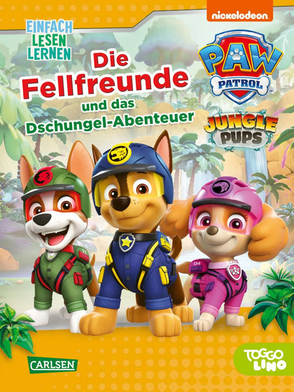 Buchcover von 'PAW Patrol Erstlesebuch: Die Fellfreunde und das Dschungel-Abenteuer' - Gebundene Ausgabe von Nora De Lon