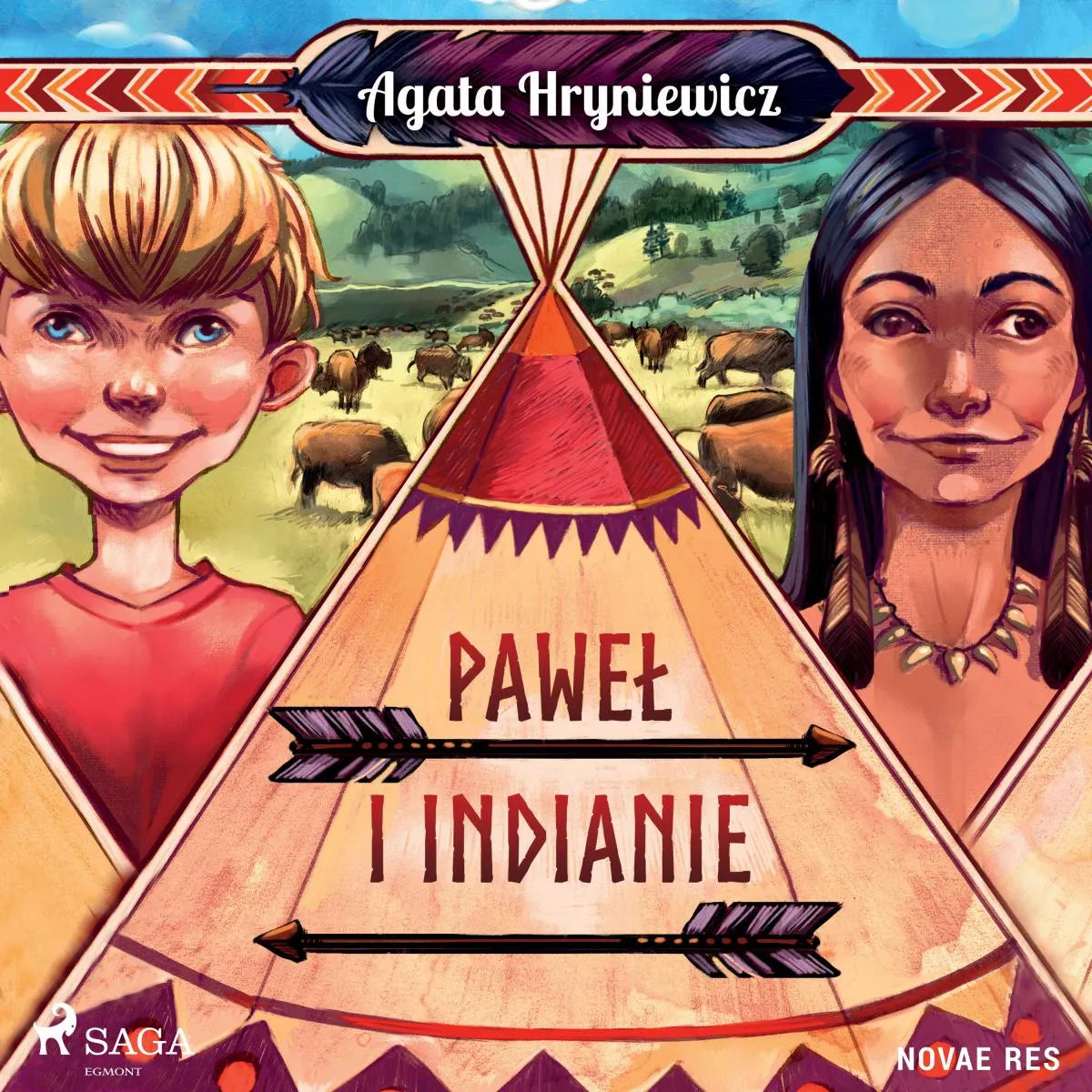 Cover: Paweł i Indianie (Hörbuch Download) von Agata Hryniewicz