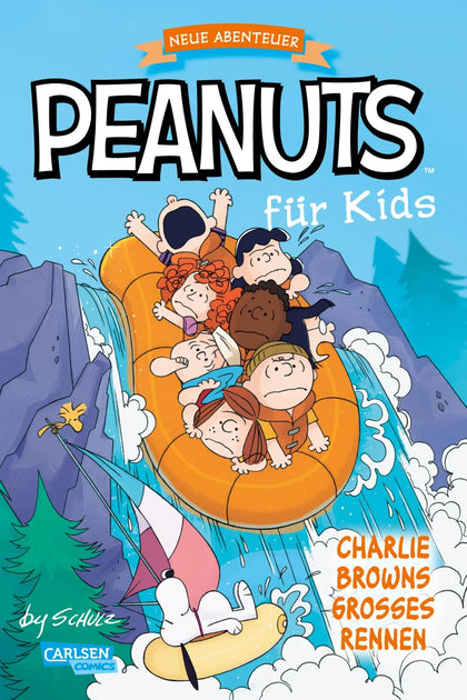 Buchcover von 'Peanuts für Kids - Neue Abenteuer 5: Charlie Browns großes Rennen' - Taschenbuch von Charles M. Schulz