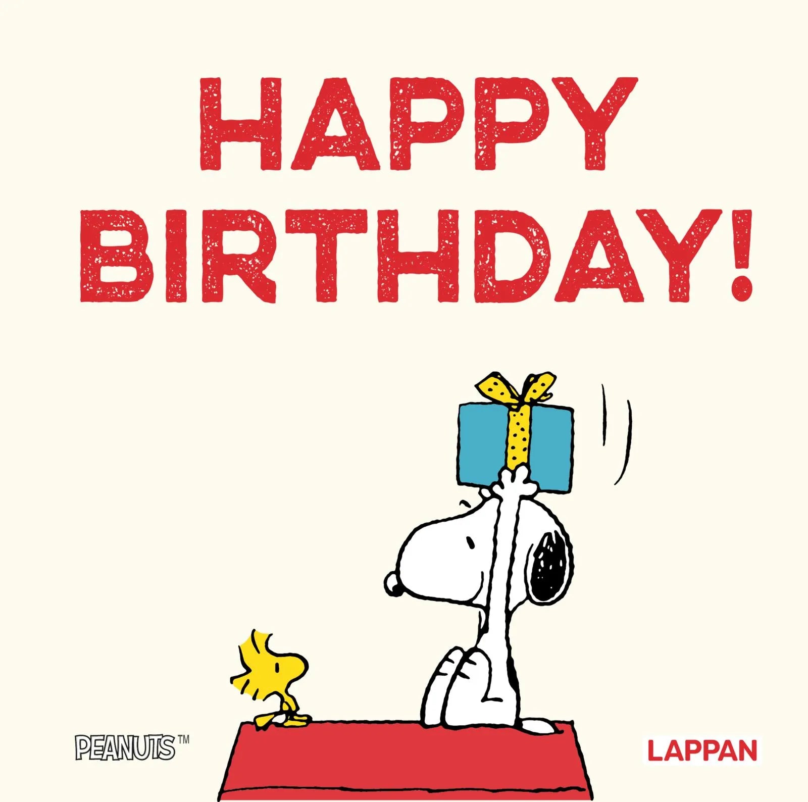 Buchcover von 'Peanuts Geschenkbuch: Happy Birthday!' - Gebundene Ausgabe von Charles M. Schulz