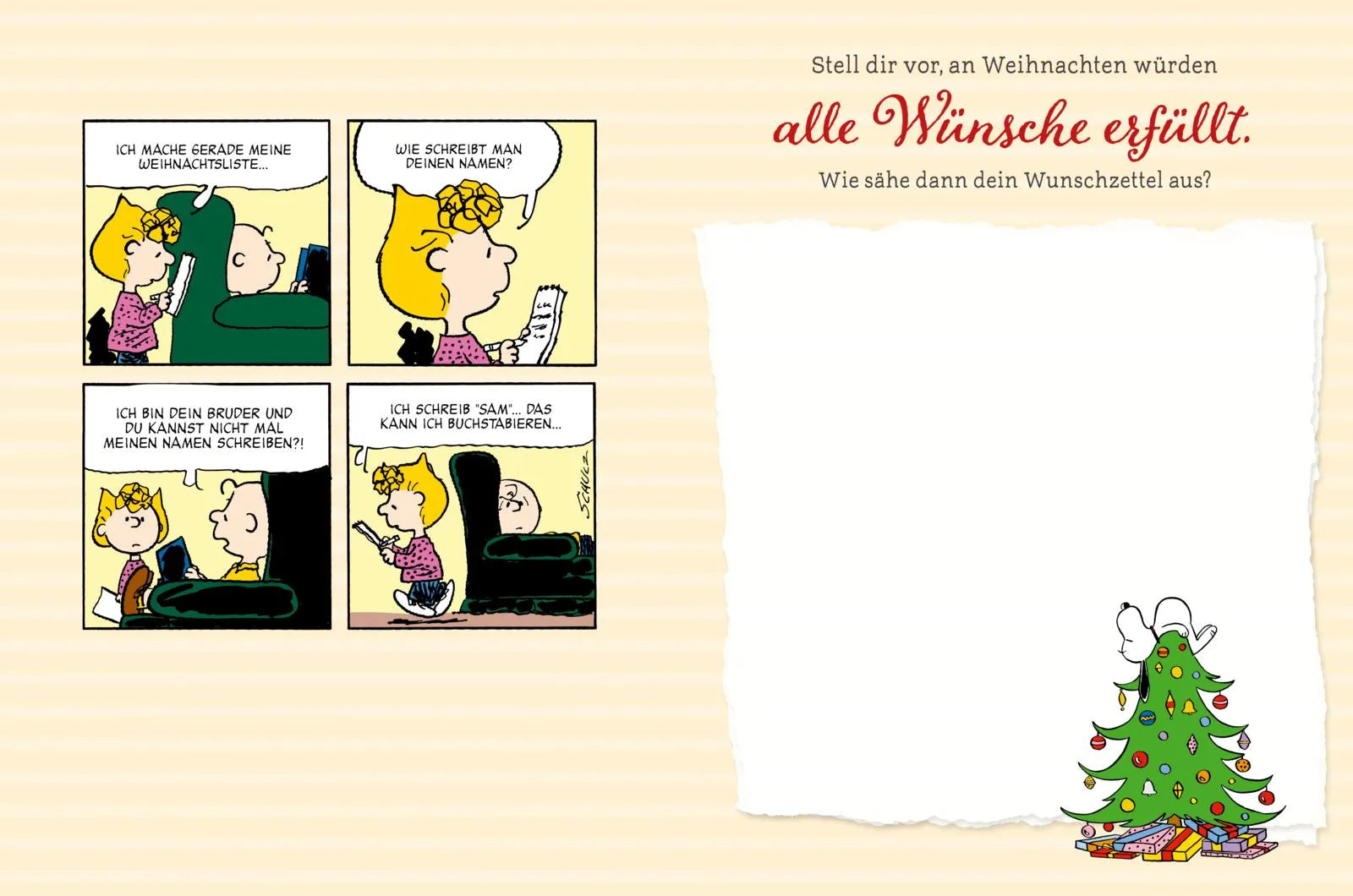 Produktansicht: Peanuts Geschenkbuch: Mit Snoopy und den Peanuts durch den Advent (Gebundene Ausgabe)