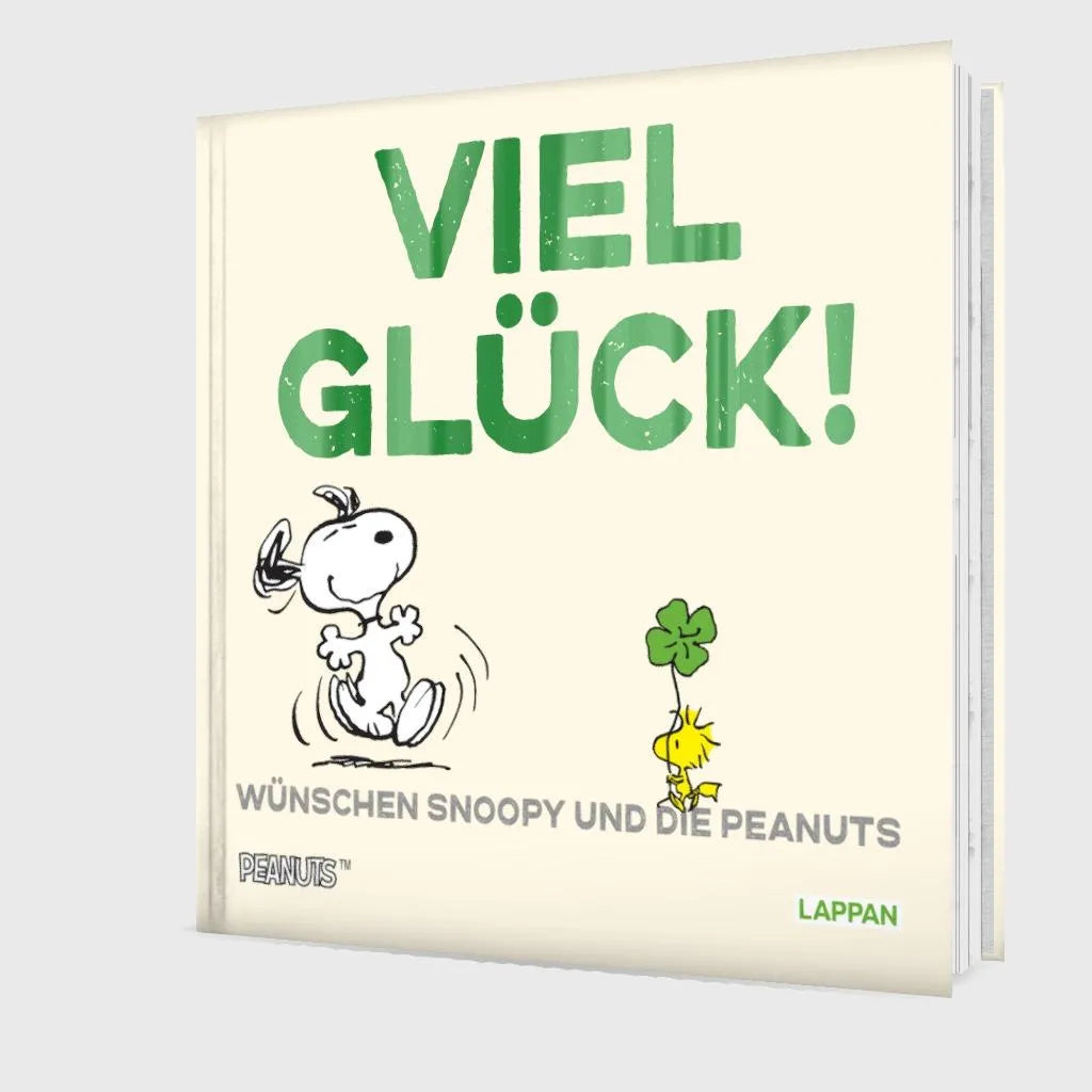 Charles M. Schulz - Peanuts Geschenkbuch: Viel Glück wünschen Snoopy und die Peanuts!