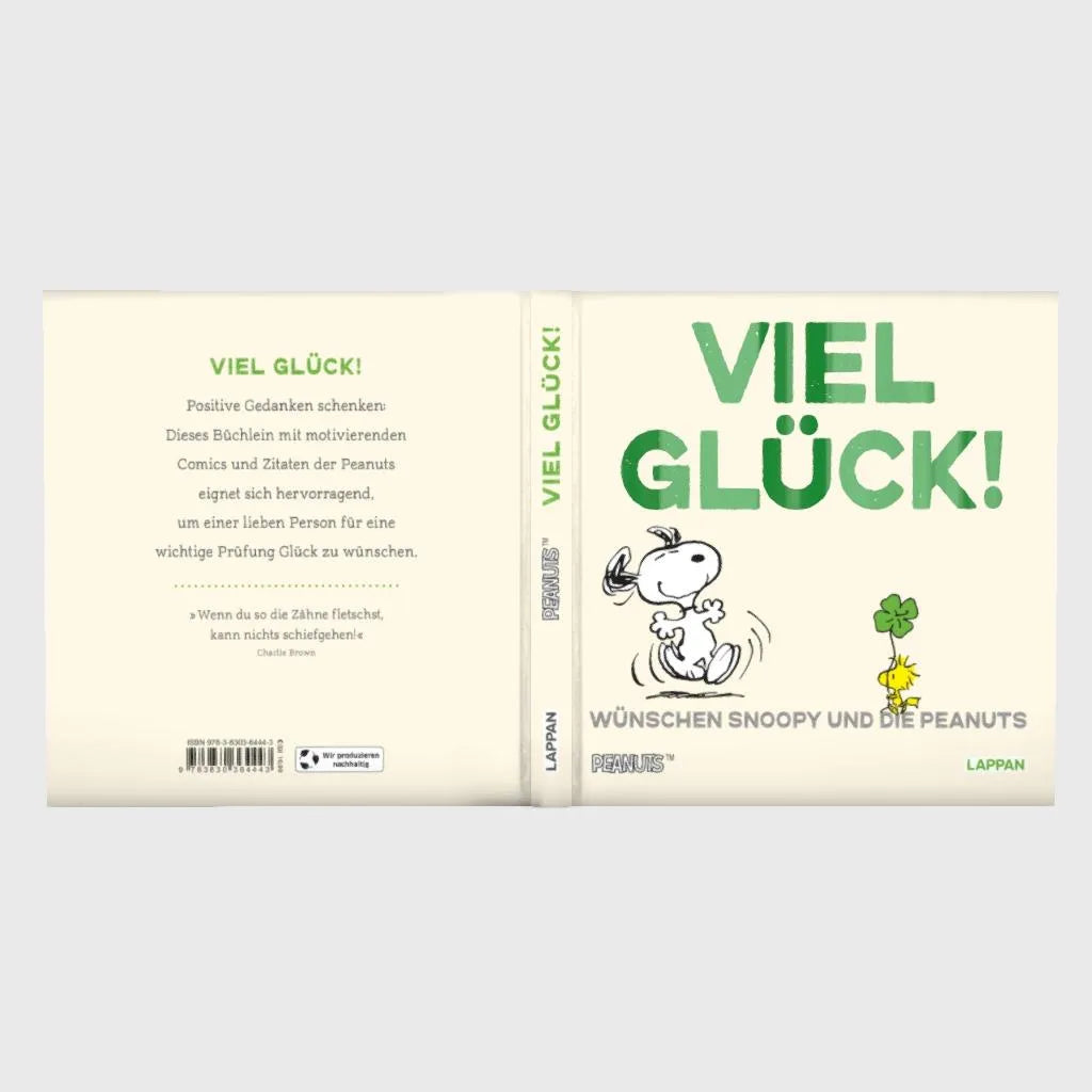 Abbildung von 'Peanuts Geschenkbuch: Viel Glück wünschen Snoopy und die Peanuts!'