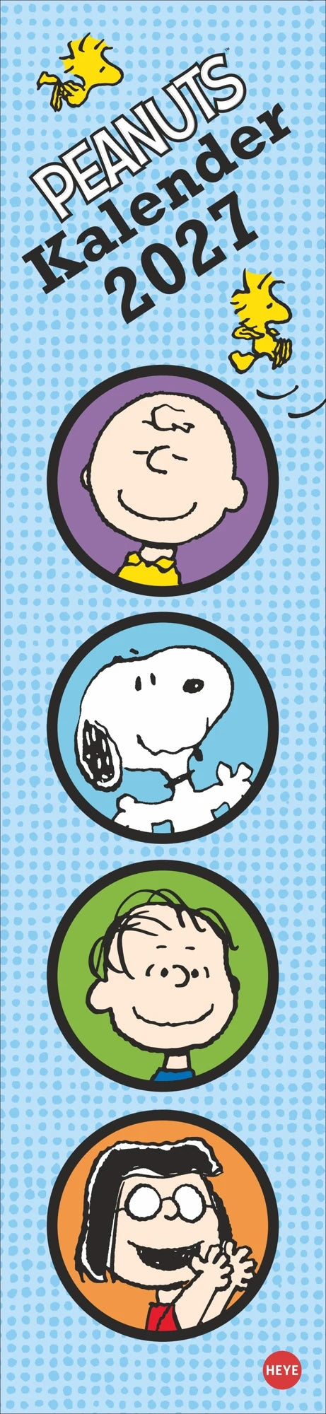 Wandkalender: Peanuts Superlangplaner 2027