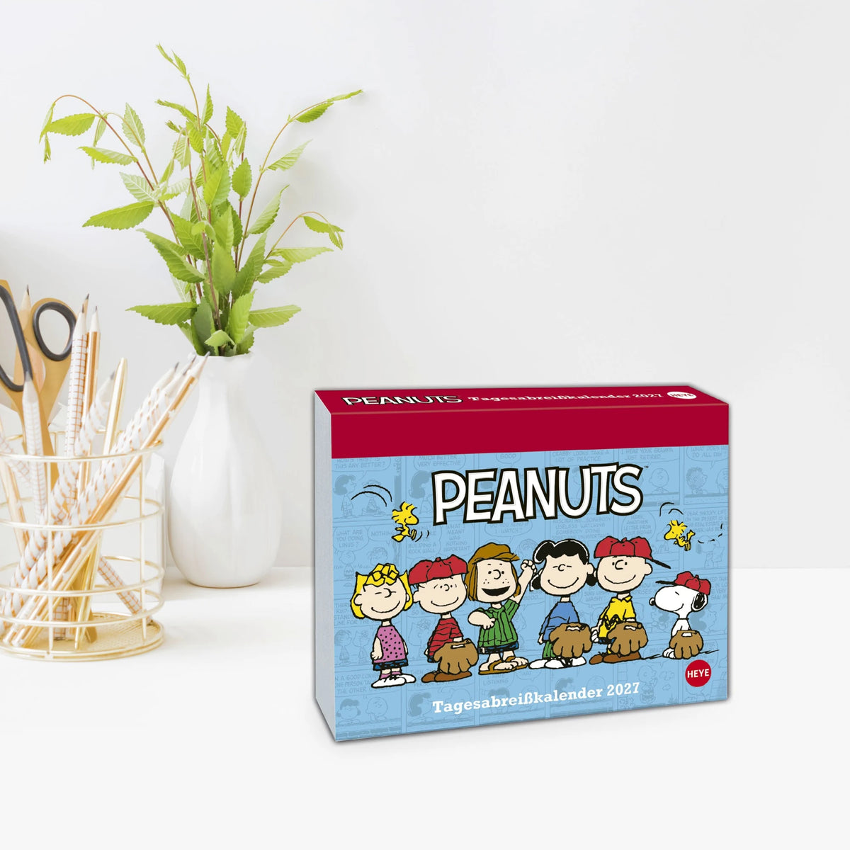 Peanuts Tagesabreißkalender 2027 – Ansicht