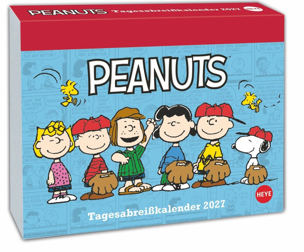 Tischkalender: Peanuts Tagesabreißkalender 2027