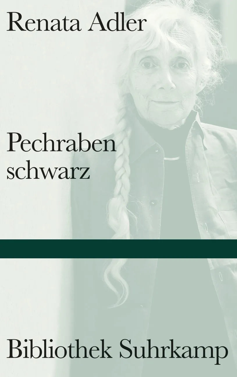 Buchcover von 'Pechrabenschwarz' - Gebundene Ausgabe von Renata Adler