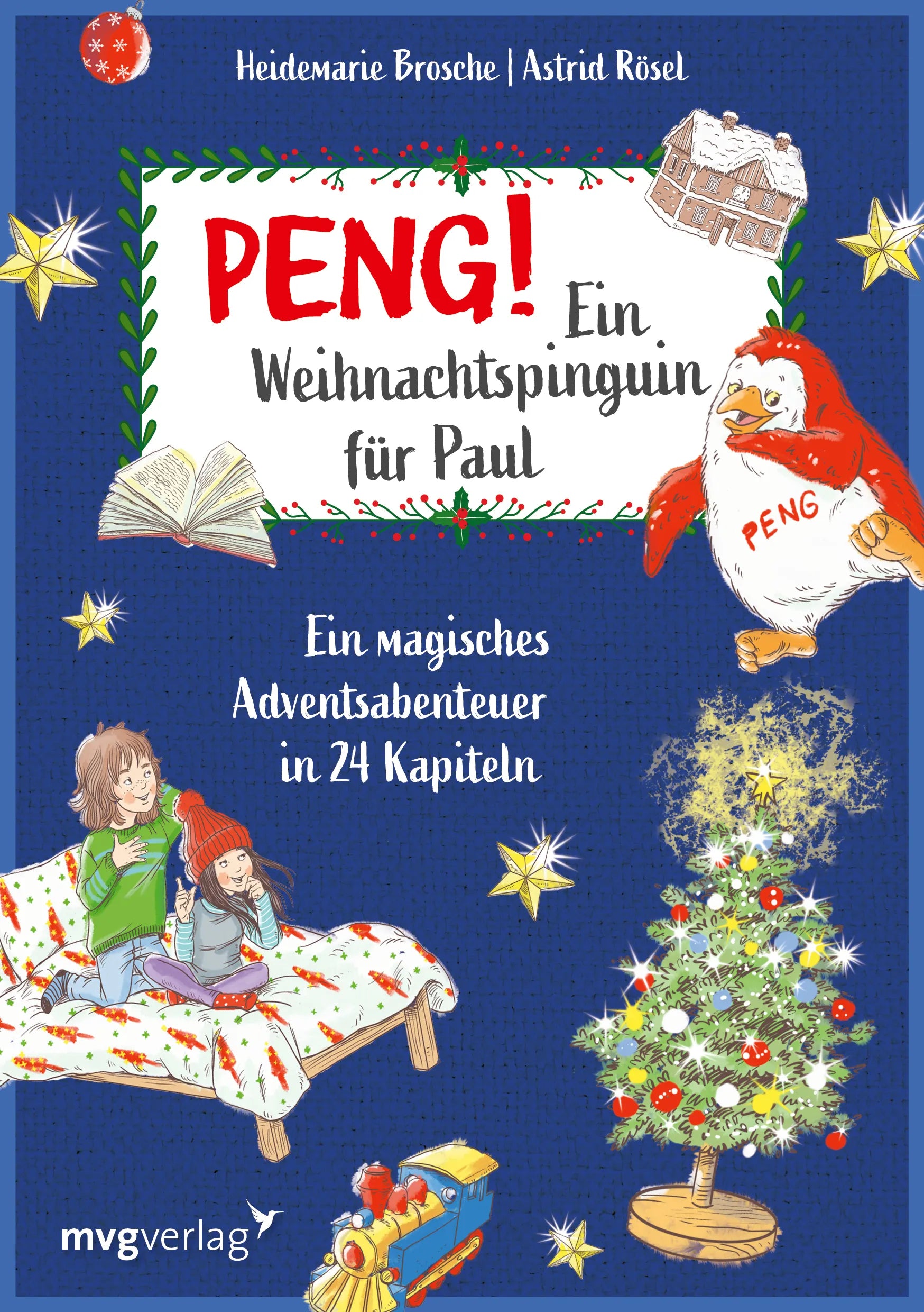 Buchcover von 'Peng! Ein Weihnachtspinguin für Paul' - Gebundene Ausgabe von Heidemarie Brosche