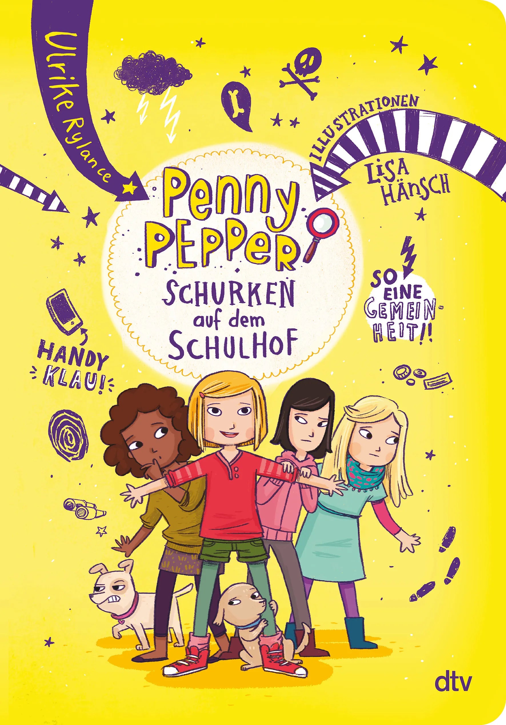 Buchcover von 'Penny Pepper – Schurken auf dem Schulhof' - Taschenbuch von Ulrike Rylance