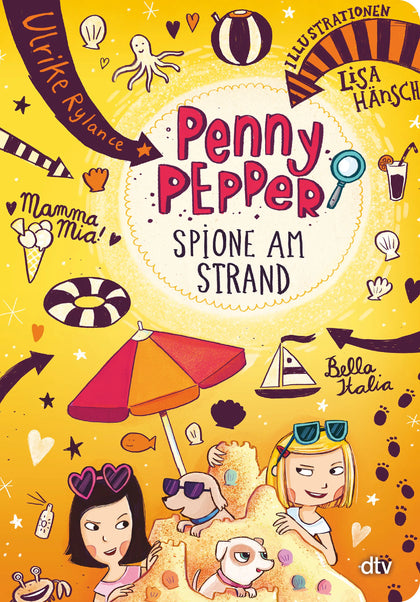 Buchcover von 'Penny Pepper - Spione am Strand' - Gebundene Ausgabe von Ulrike Rylance