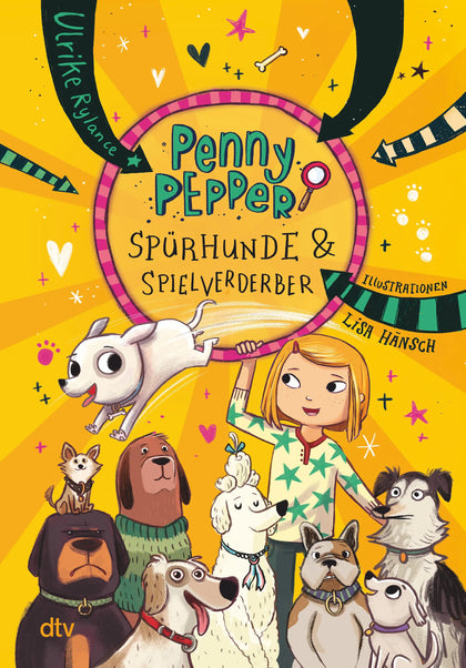Buchcover von 'Penny Pepper – Spürhunde &amp; Spielverderber' - Taschenbuch von Ulrike Rylance