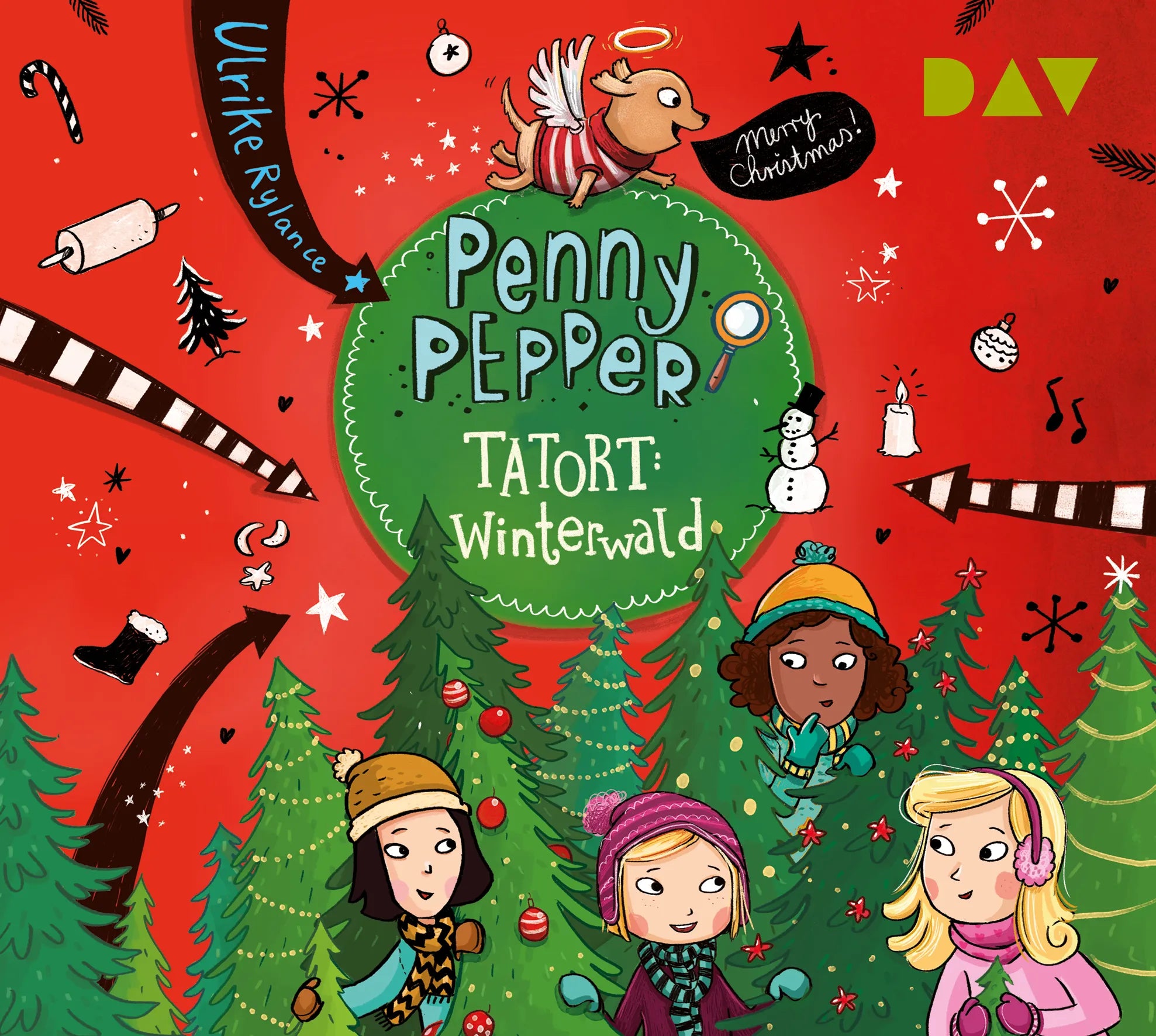 Buchcover von 'Penny Pepper – Teil 4: Tatort Winterwald' - Hörbuch (CD) von Ulrike Rylance
