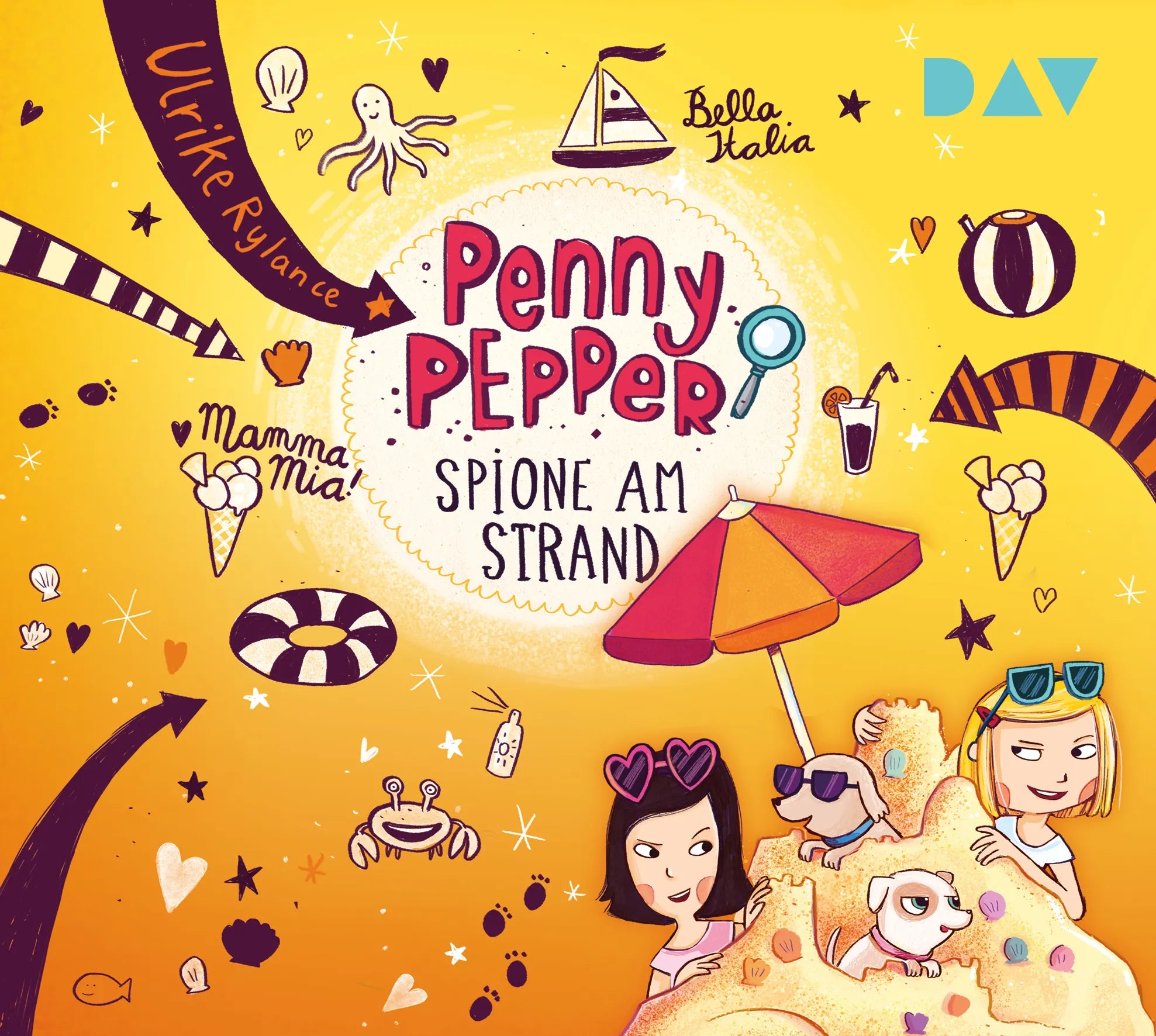Buchcover von 'Penny Pepper – Teil 5: Spione am Strand' - Hörbuch (CD) von Ulrike Rylance