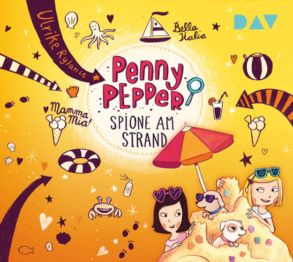 Buchcover von 'Penny Pepper – Teil 5: Spione am Strand' - Hörbuch (CD) von Ulrike Rylance