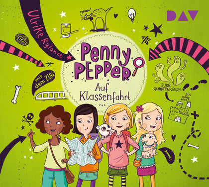 Buchcover von 'Penny Pepper – Teil 6: Auf Klassenfahrt' - Hörbuch (CD) von Ulrike Rylance