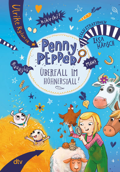 Buchcover von 'Penny Pepper – Überfall im Hühnerstall' - Taschenbuch von Ulrike Rylance
