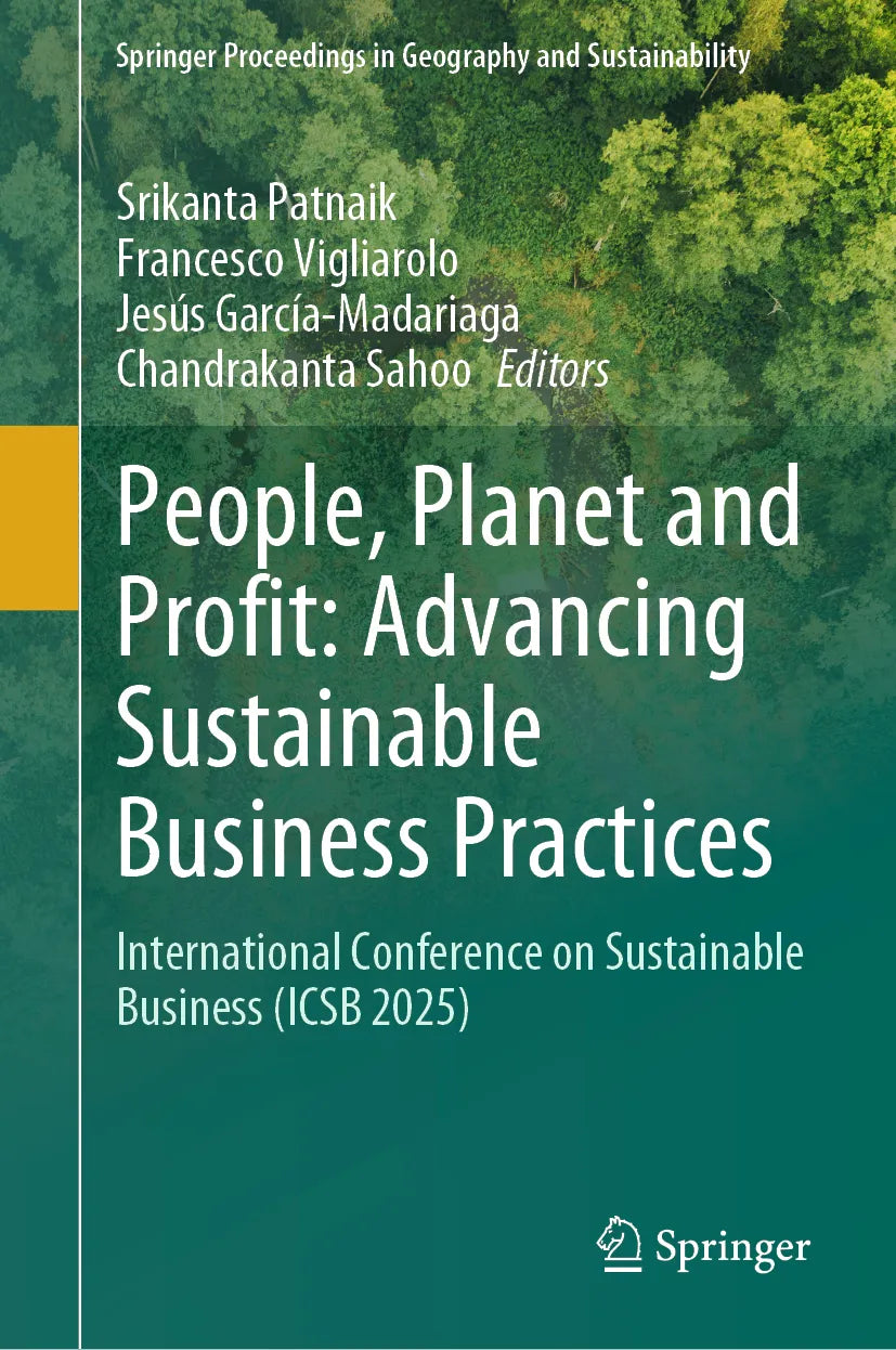 Cover: People, Planet and Profit: Advancing Sustainable Business Practices (E-Book)