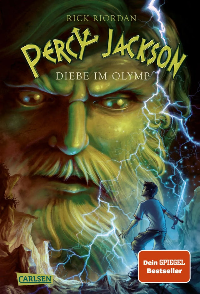 Buchcover von 'Percy Jackson 1: Diebe im Olymp' - Gebundene Ausgabe von Rick Riordan
