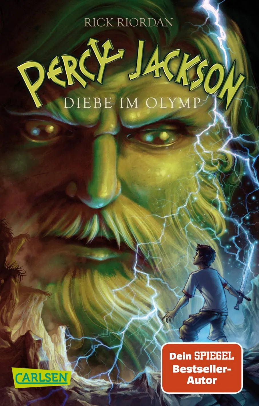 Buchcover von 'Percy Jackson 1: Diebe im Olymp' - Taschenbuch von Rick Riordan