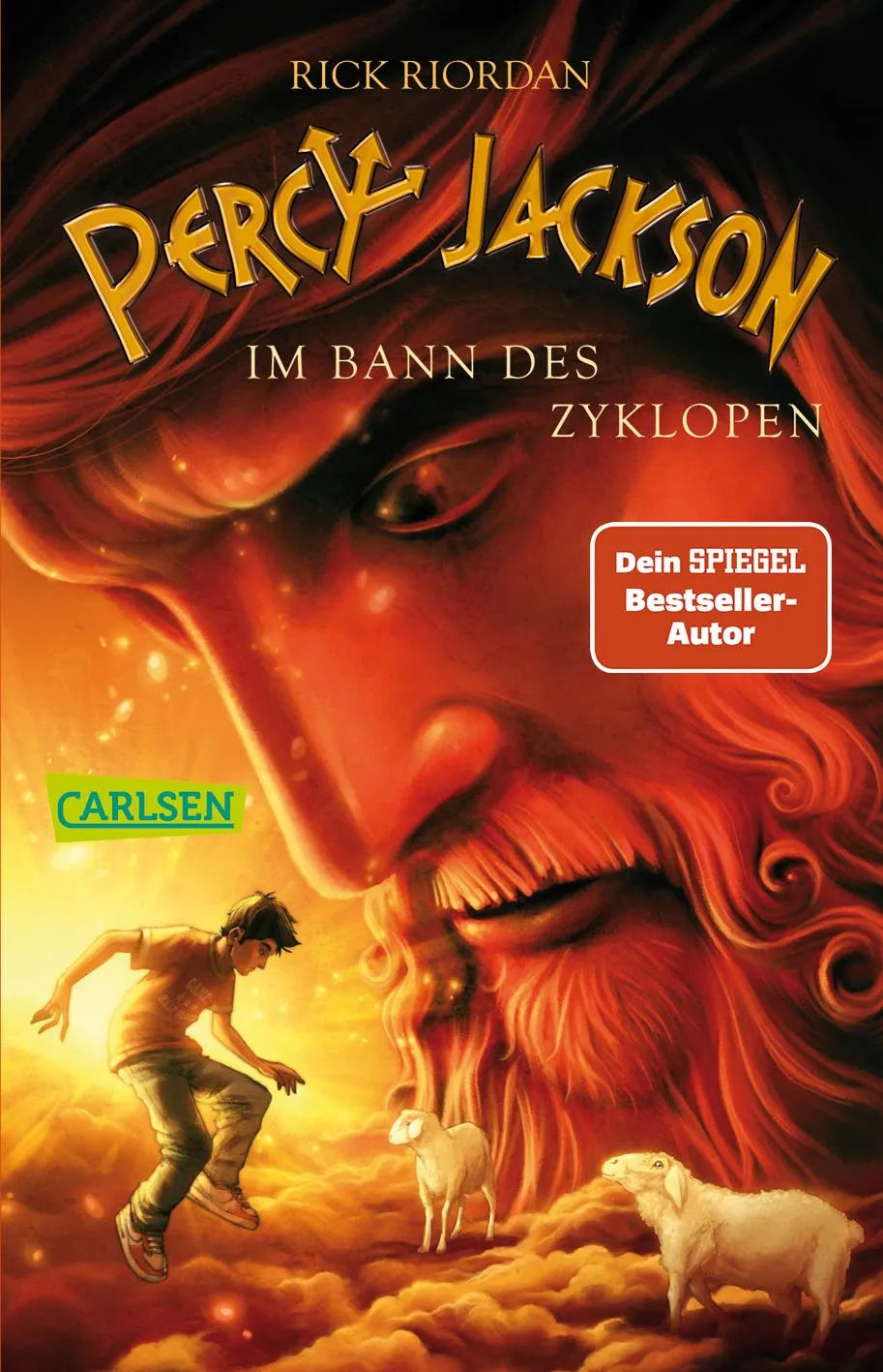 Buchcover von 'Percy Jackson 2: Im Bann des Zyklopen' - Taschenbuch von Rick Riordan