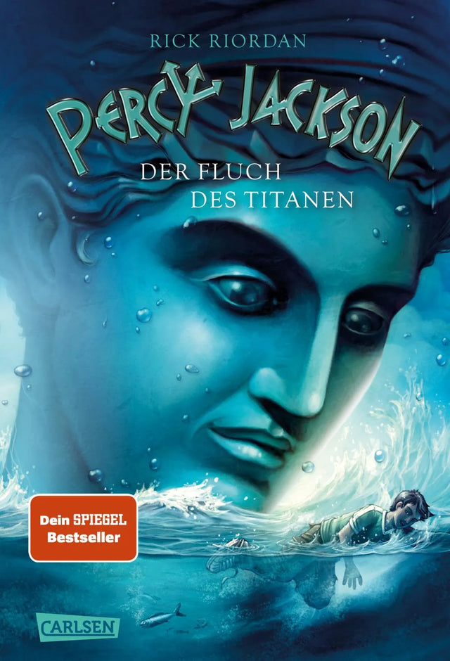 Buchcover von 'Percy Jackson 3: Der Fluch des Titanen' - Gebundene Ausgabe von Rick Riordan