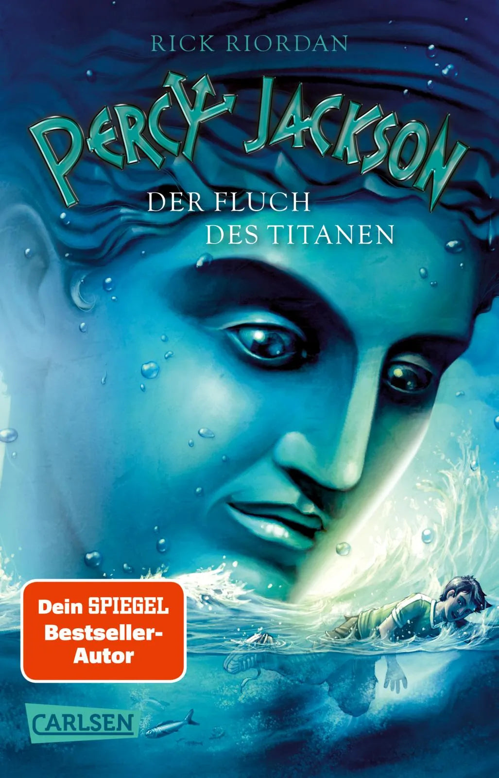 Buchcover von 'Percy Jackson 3: Der Fluch des Titanen' - Taschenbuch von Rick Riordan