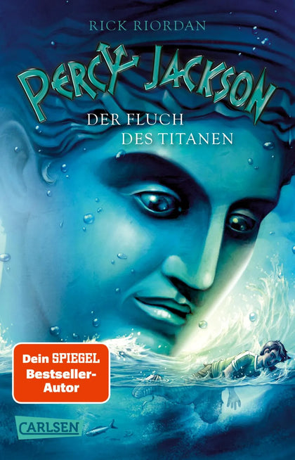 Buchcover von 'Percy Jackson 3: Der Fluch des Titanen' - Taschenbuch von Rick Riordan