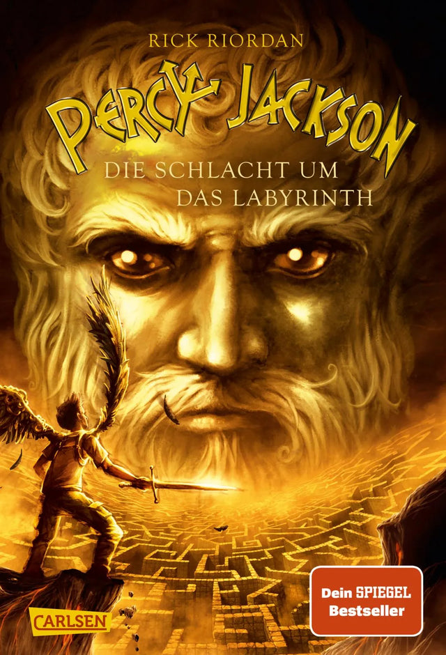 Buchcover von 'Percy Jackson 4: Die Schlacht um das Labyrinth' - Gebundene Ausgabe von Rick Riordan