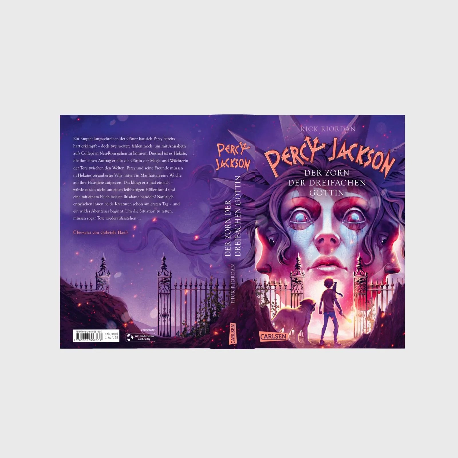 Detailansicht: Percy Jackson 7: Der Zorn der dreifachen Göttin (Hardcover)