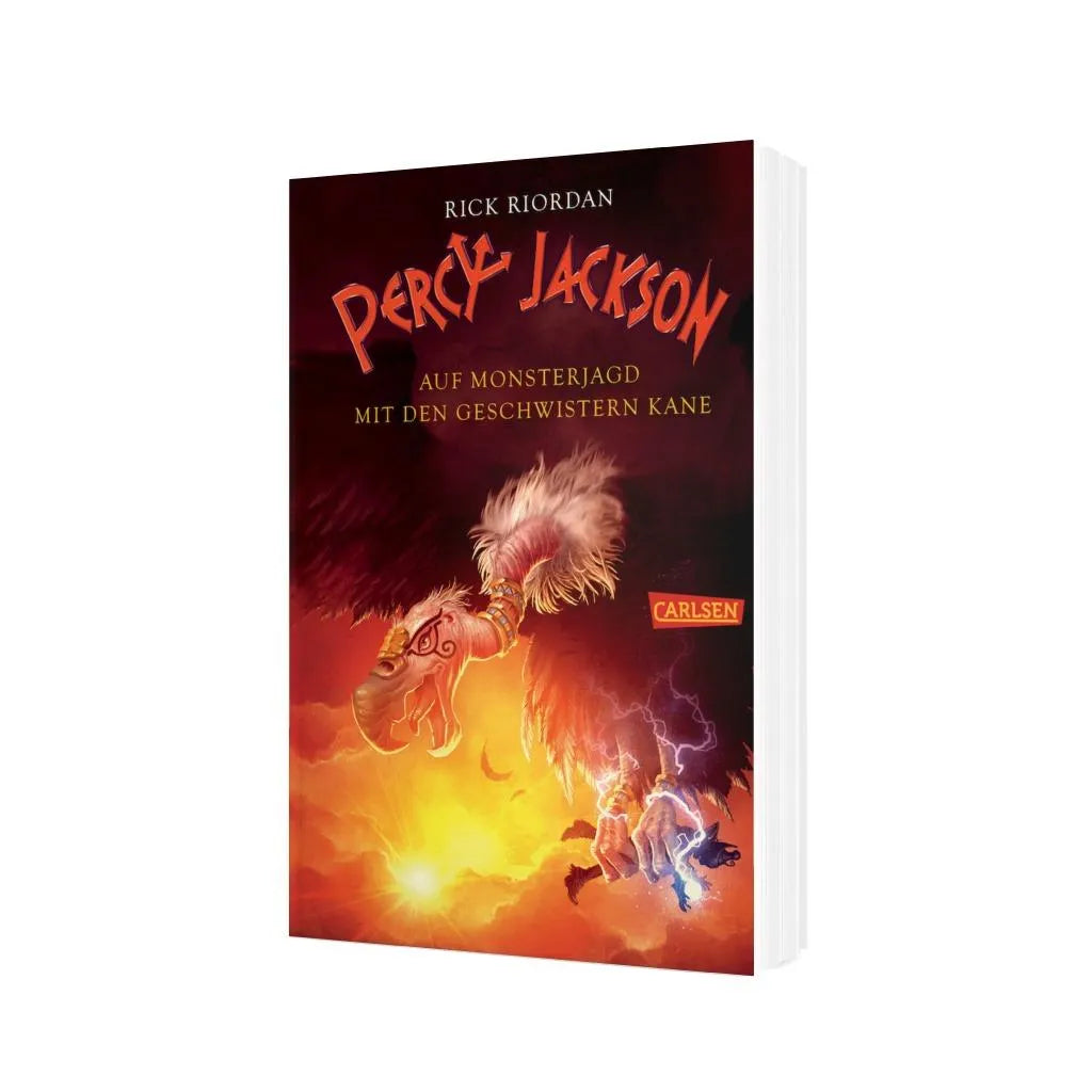 Produktansicht: Percy Jackson: Auf Monsterjagd mit den Geschwistern Kane (Gebundene Ausgabe)