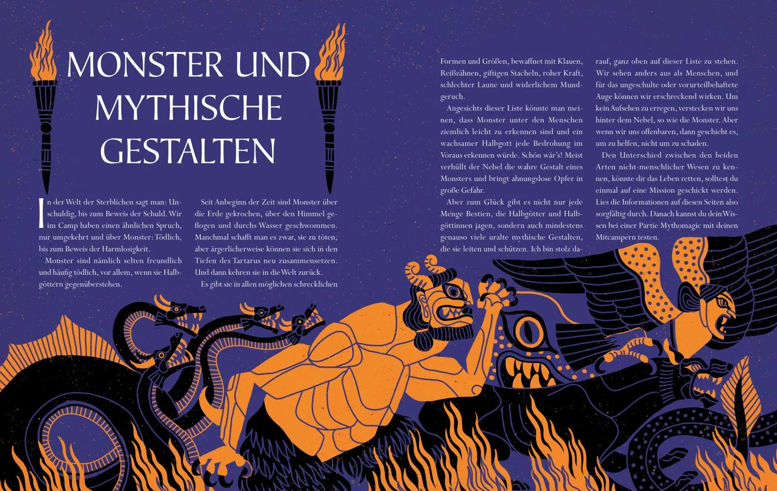 Detailansicht: Percy Jackson – Die Welt der Götter und Monster (Hardcover)