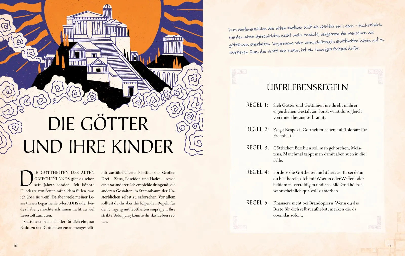 Detailansicht: Percy Jackson – Die Welt der Götter und Monster (Hardcover)