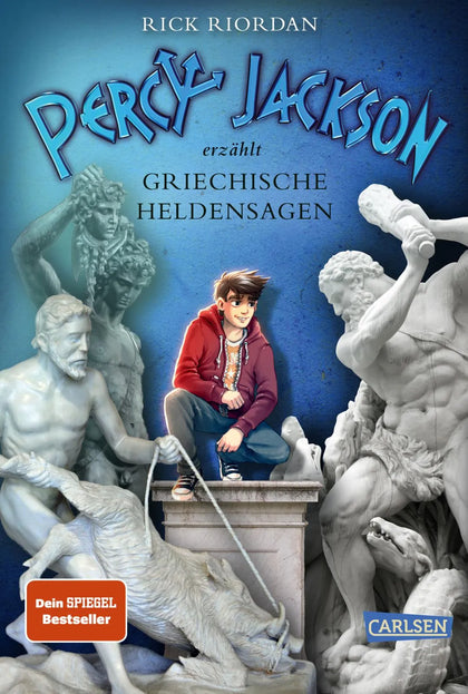 Buchcover von 'Percy Jackson erzählt: Griechische Heldensagen' - Gebundene Ausgabe von Rick Riordan