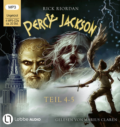 Cover: Percy Jackson - Teil 4-5 (Hörbuch CD) von Rick Riordan