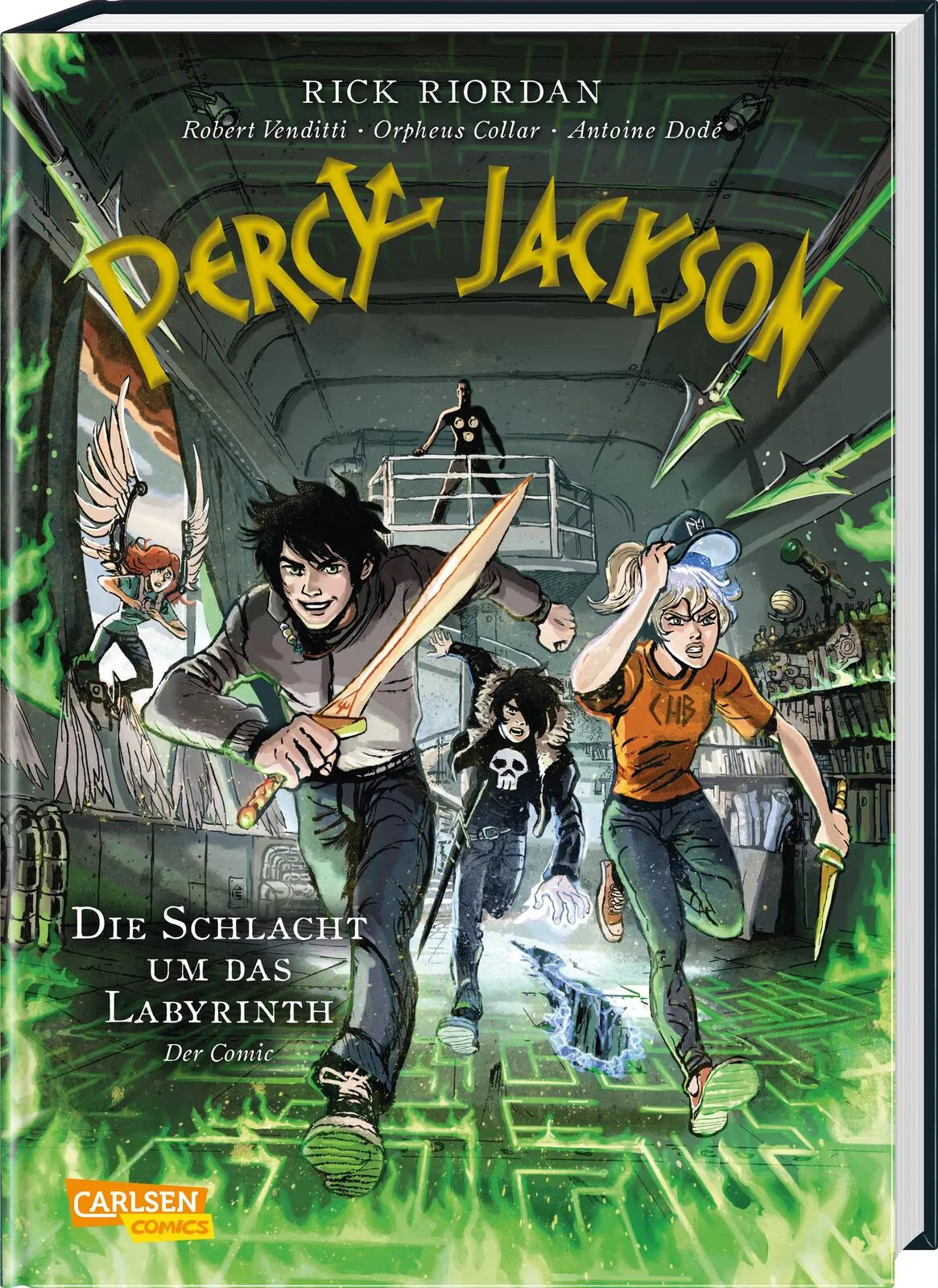 Buchcover von 'Percy Jackson' - Gebundene Ausgabe von Rick Riordan