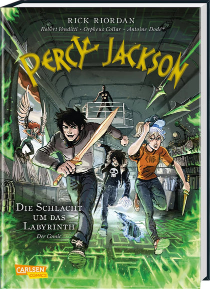 Buchcover von 'Percy Jackson' - Gebundene Ausgabe von Rick Riordan