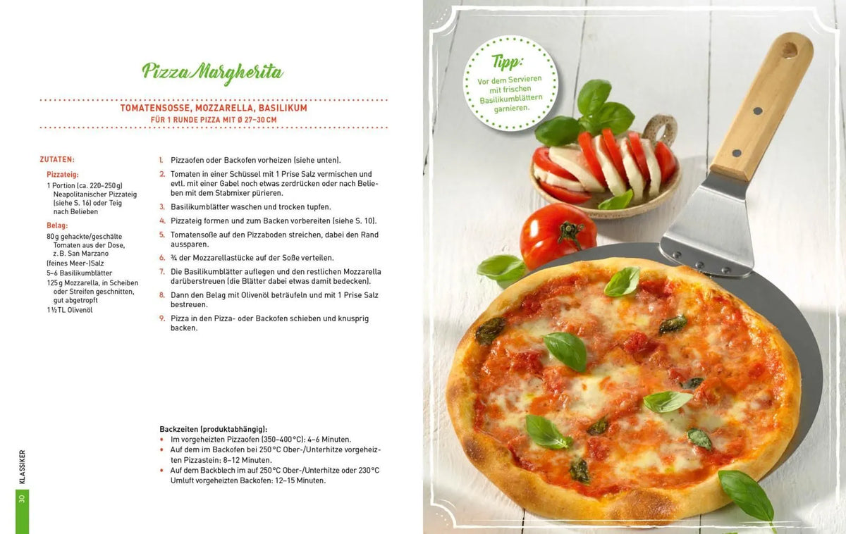 Detailansicht: Perfekte Pizza (Hardcover)