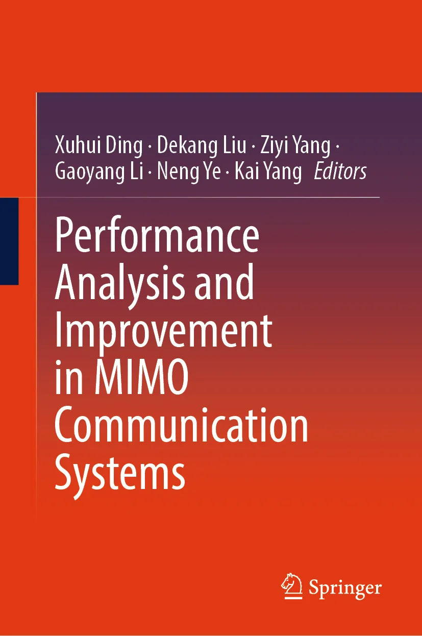 Cover: Performance Analysis and Improvement in MIMO Communication Systems (E-Book)