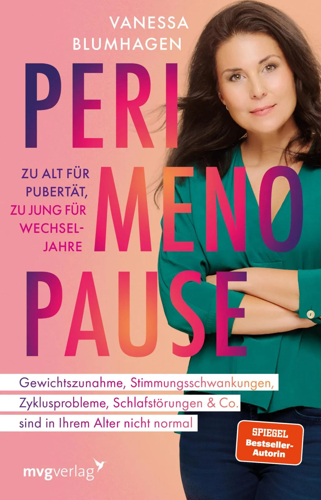 Buchcover von 'Perimenopause – zu alt für Pubertät, zu jung für Wechseljahre' - Taschenbuch von Vanessa Blumhagen