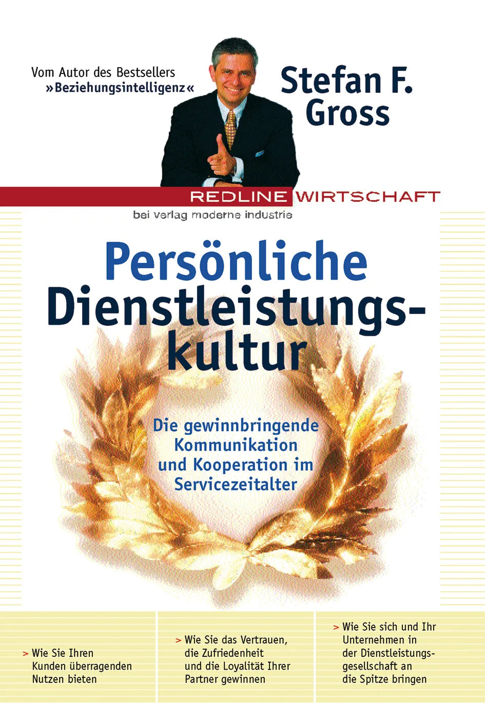 Buchcover von 'Persönliche Dienstleistungskultur' - Gebundene Ausgabe von Stefan F. Gross