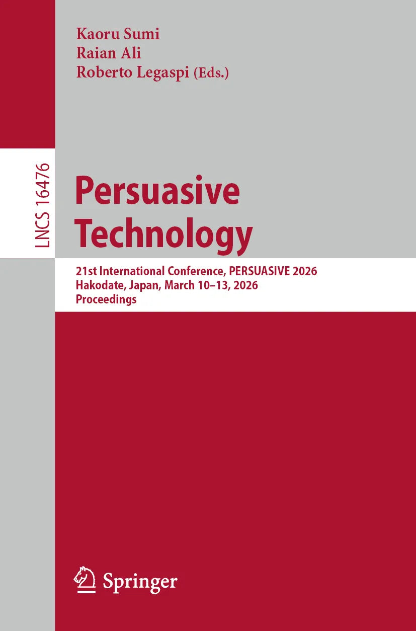 Cover: Persuasive Technology (E-Book)