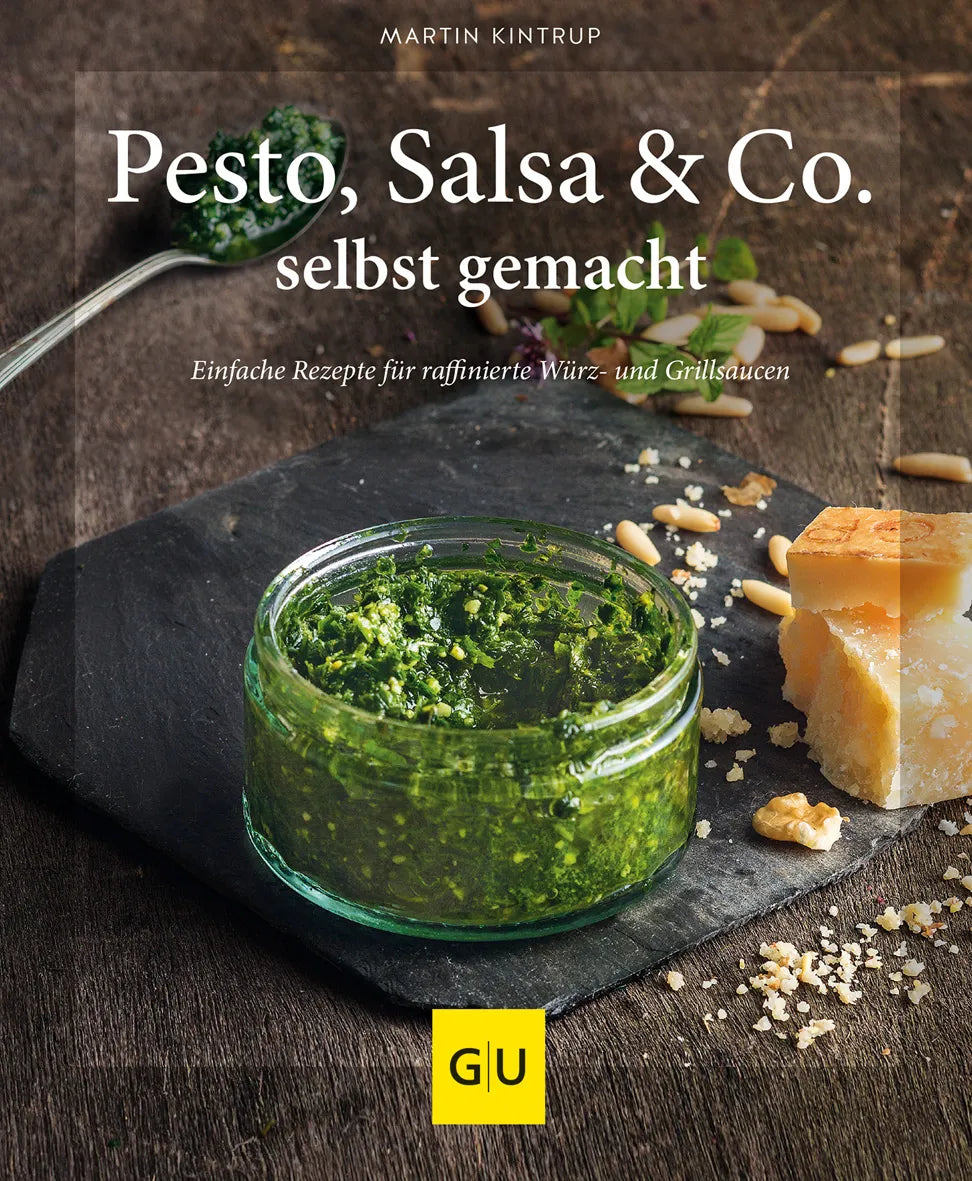 Buchcover von 'Pesto, Salsa & Co. selbst gemacht' - Gebundene Ausgabe von Martin Kintrup
