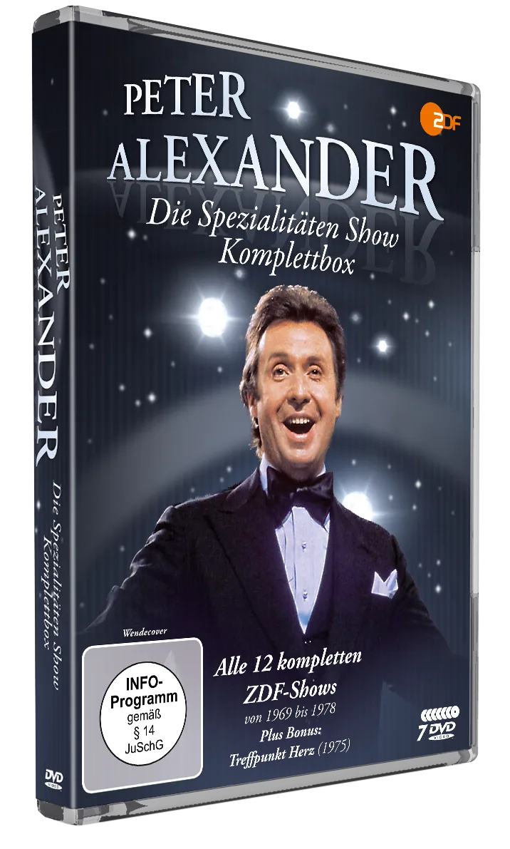 Produktansicht 1 von Peter Alexander - Die Spezialitäten-Show (Komplettbox) – DVD