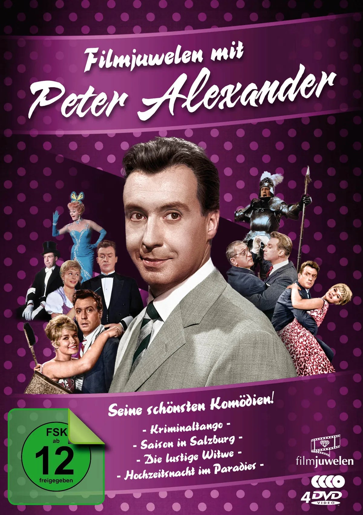 Peter Alexander - Filmjuwelen  [4 DVDs] - DVD