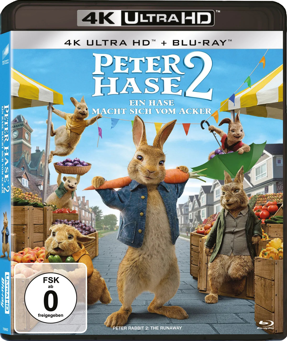 Peter Hase 2 - Ein Hase macht sich vom Acker - Blu-ray 4K Ultra HD